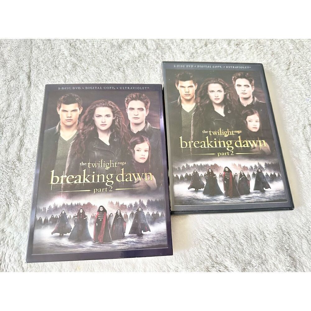 Breaking dawn part two - the movie dvd